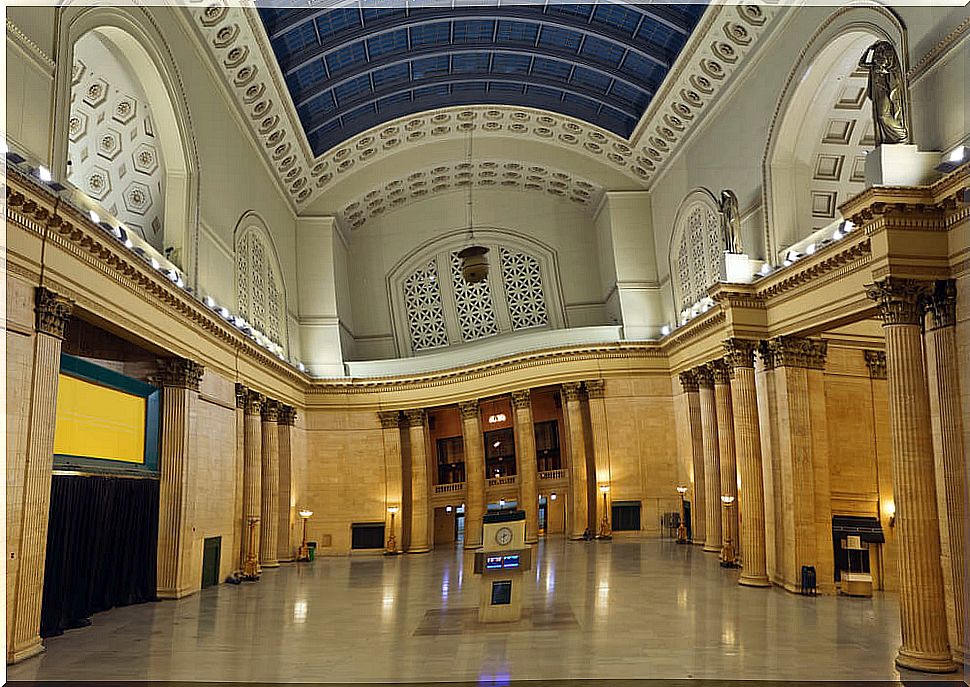 Union Station is one of the most famous train stations in the world.