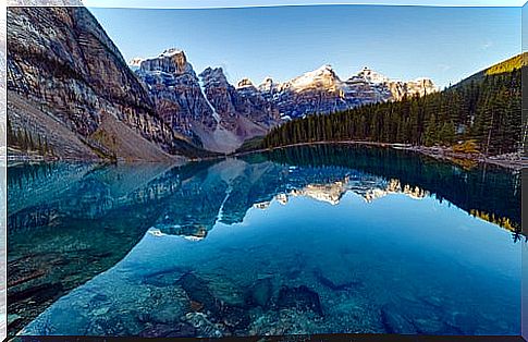 Banf one of the national parks of Canada