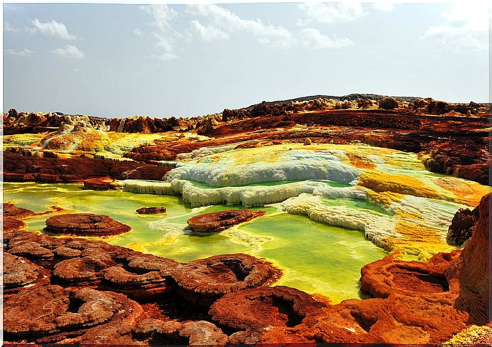 Dallol in Ethiopia