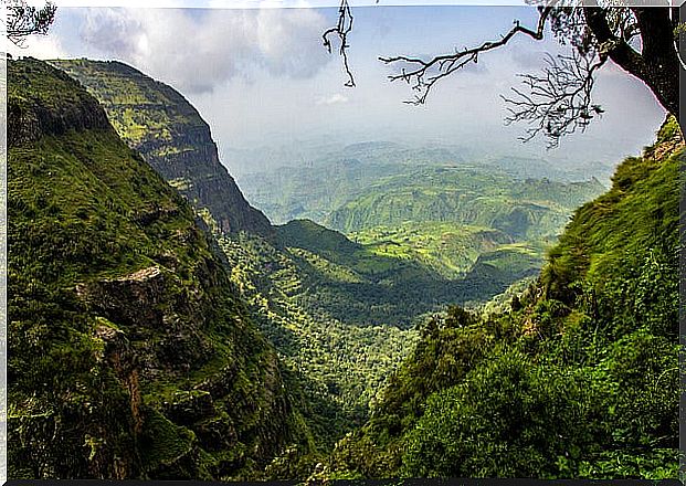 Simien Mountains in Ethiopia