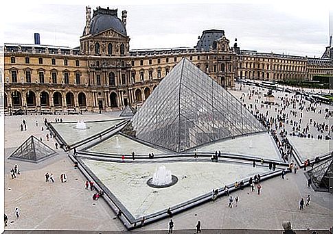 Louvre museum in Paris