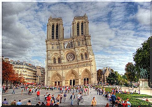 Notre Dame de Paris cathedral