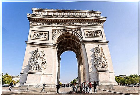 Arc de Triomphe in Paris