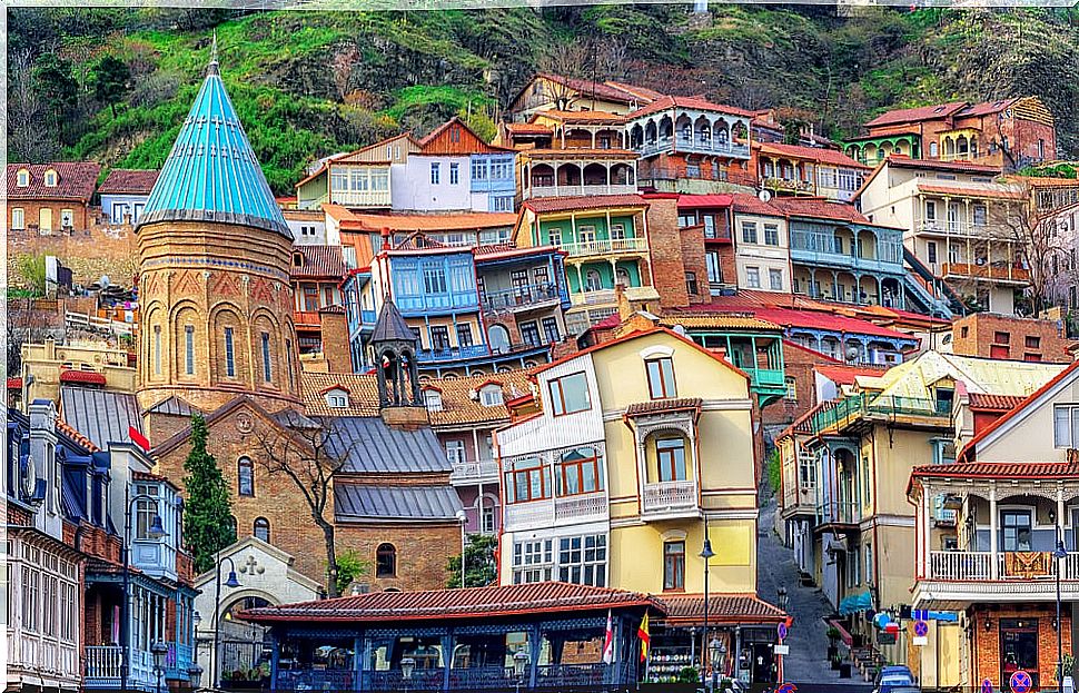 Tbilisi houses