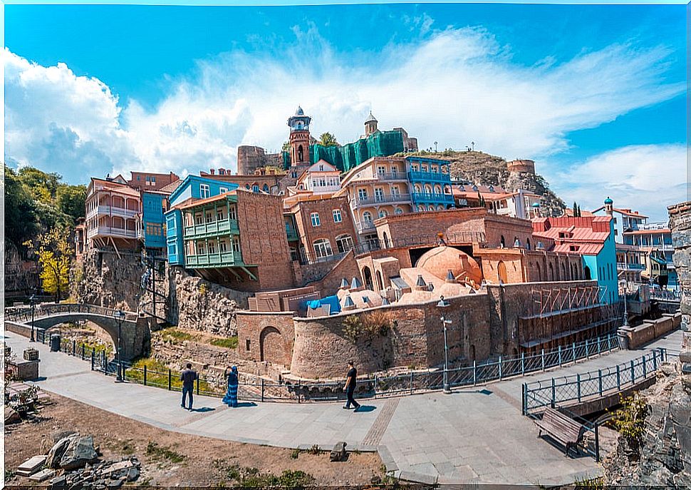 Baths of Tbilisi, capital of Georgia