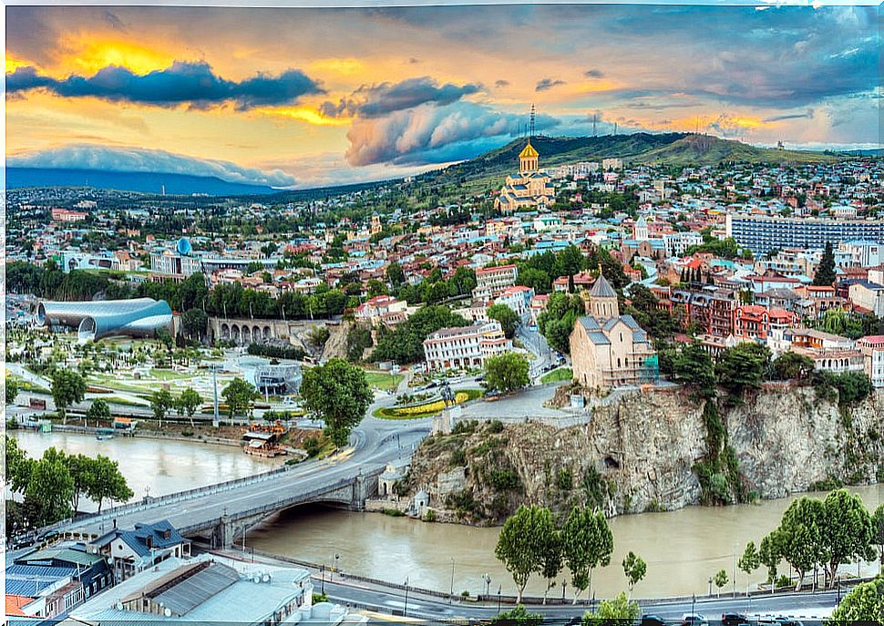 Tbilisi in Georgia