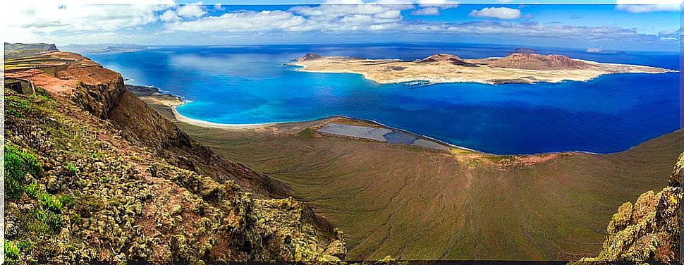 River viewpoint in Lanzarote