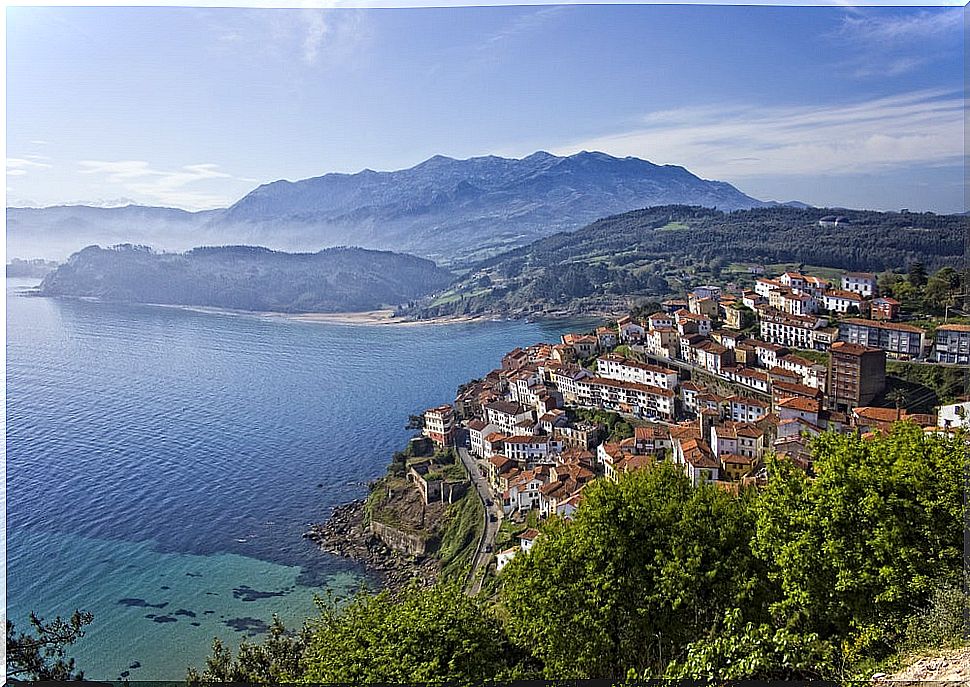 San Roque viewpoint in Lastres