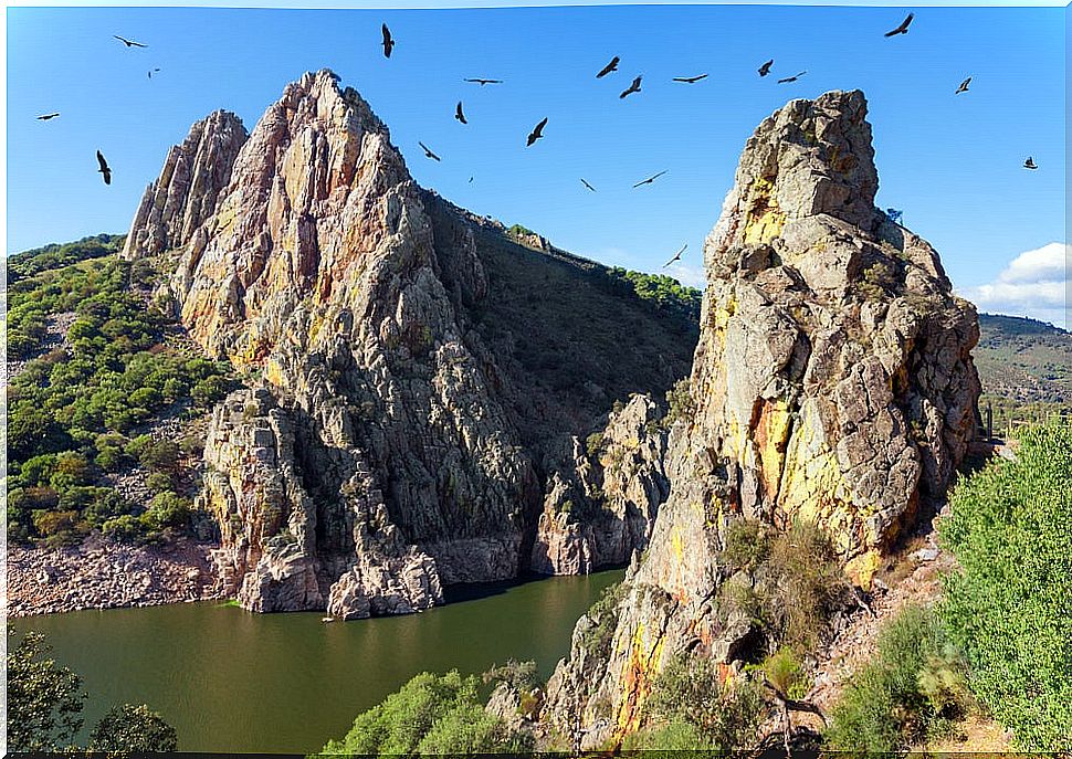 Salto del Gitano viewpoint in Cáceres