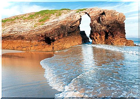 Cathedrals Beach in Galicia