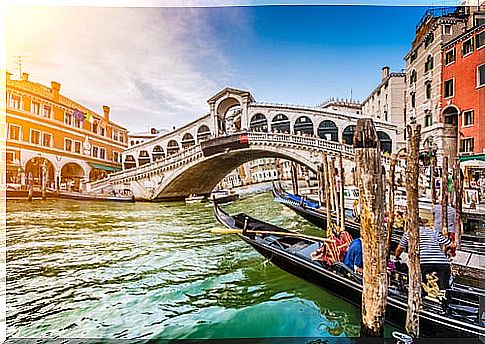 Rialto Bridge in Venice