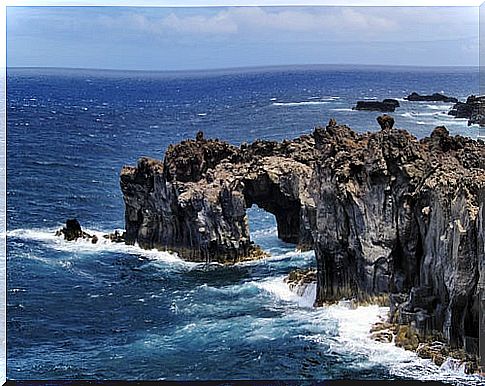 Volcanic rocks in El Hierro