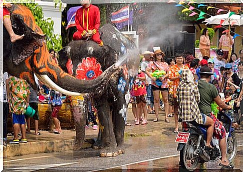 Songkran Festival in Thailand