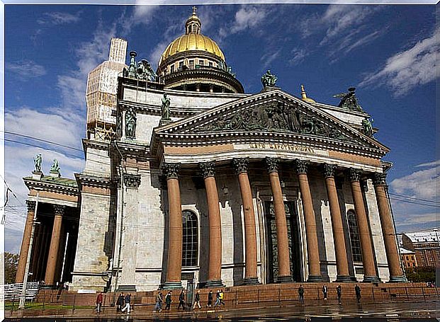 Saint Isaac's Cathedral in Saint Petersburg