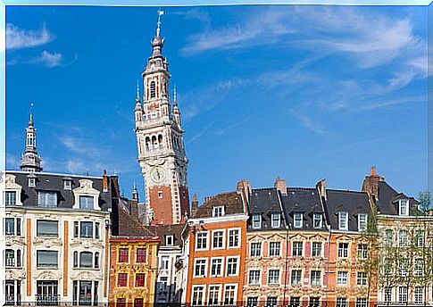 view of Lille in France