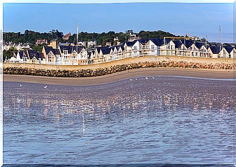 View of Deauville in France