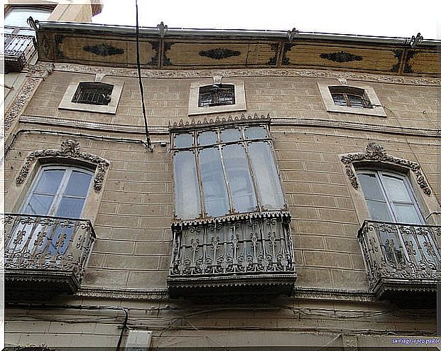 Modernist houses in Valdepeñas