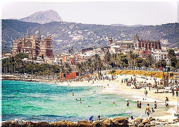 Palma de Mallorca beach