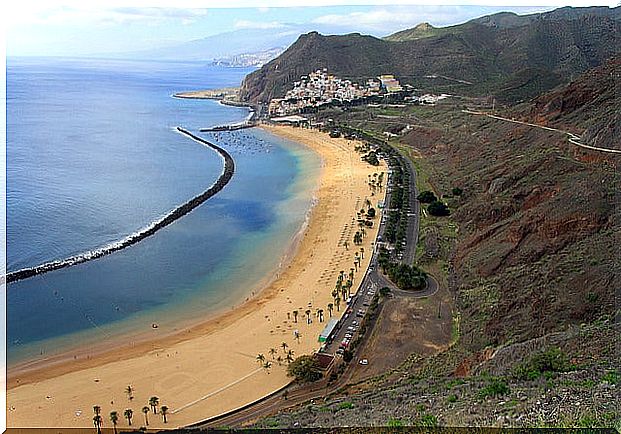 Las Teresitas beach in Tenerife