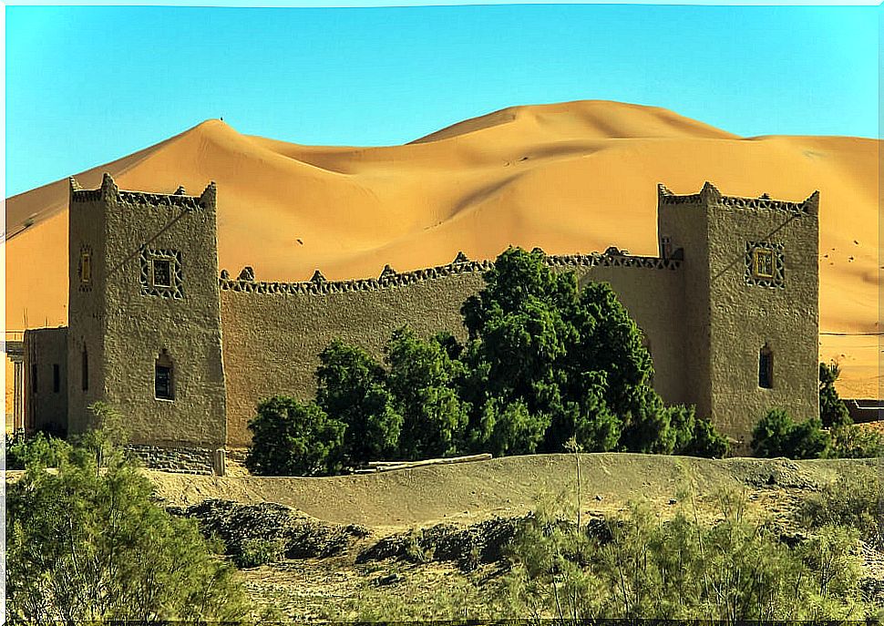 Dunes in Merzouga