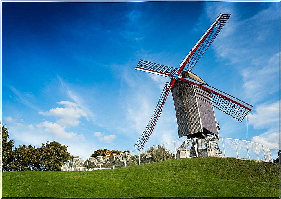 Mill in Bruges