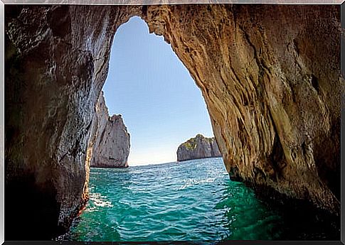 Blue Grotto in Capri