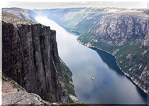 Cliffs of Kjerag