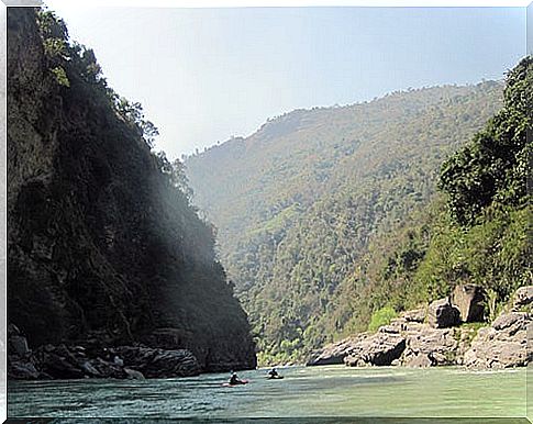 Cliffs in Rishikesh