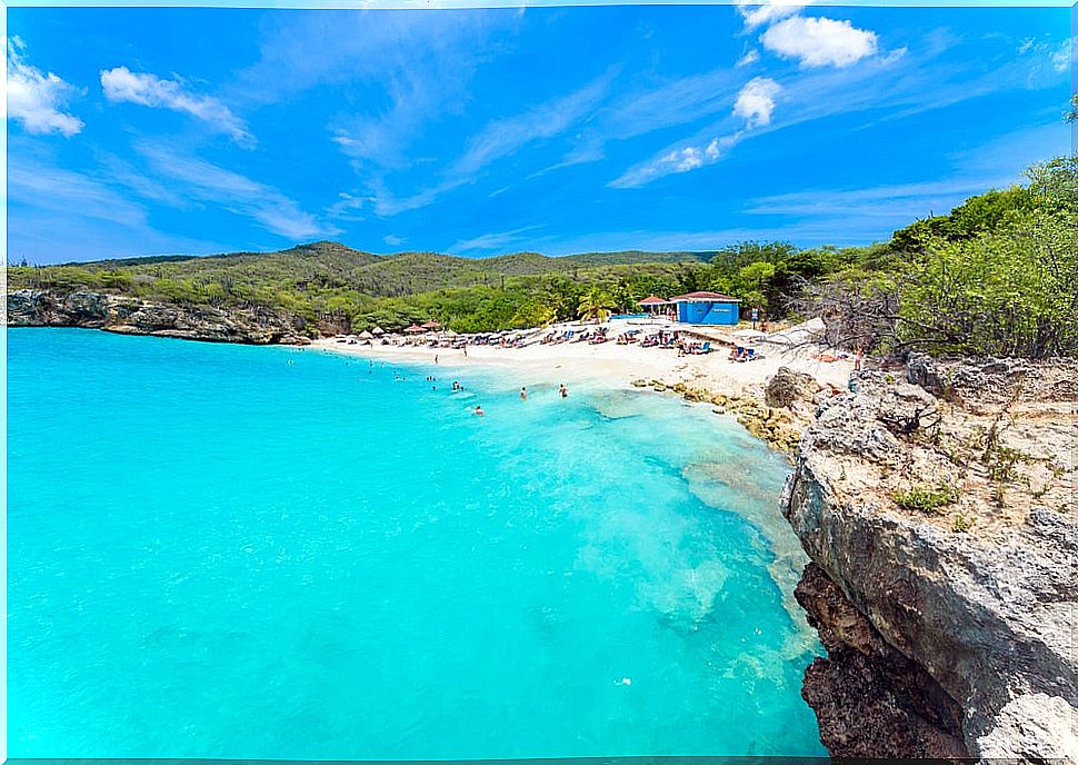 Beach in Curacao