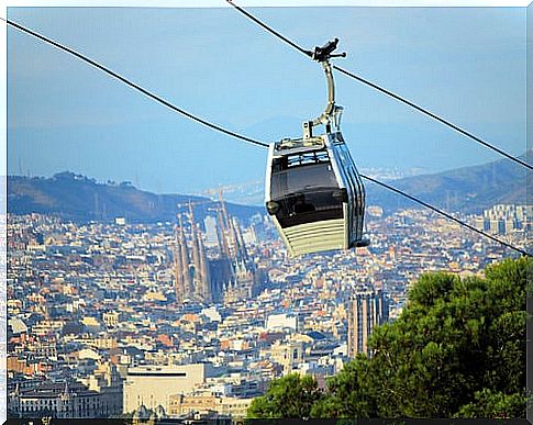 Barcelona cable car