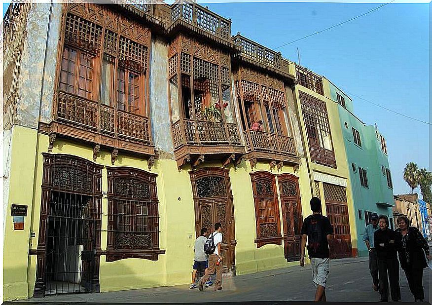 Architecture in the Barranco neighborhood