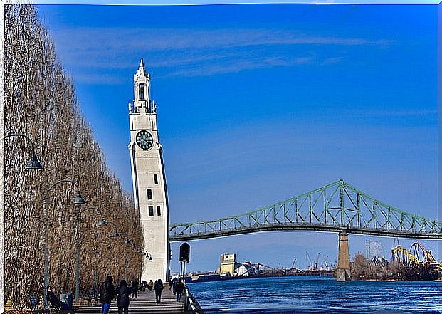 Clock Tower in Montreal