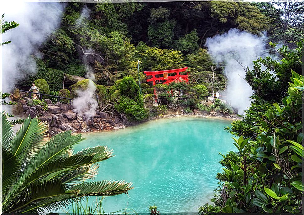 A trip through nature on the island of Kyushu, in Japan