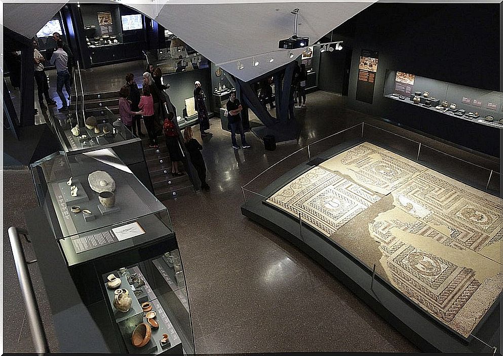 View of the San Isidro Museum in Madrid