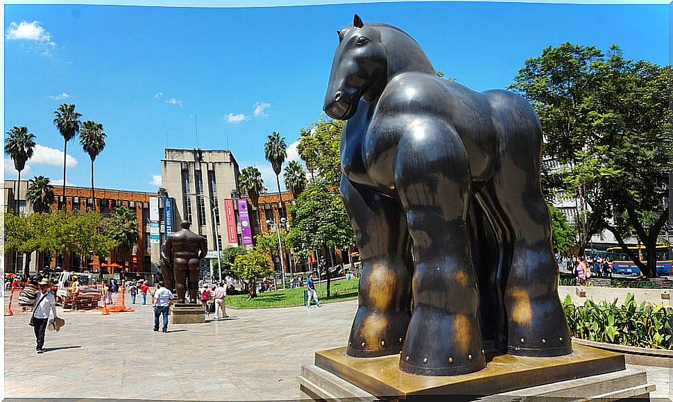 Botero's most important sculptures and works in Colombia