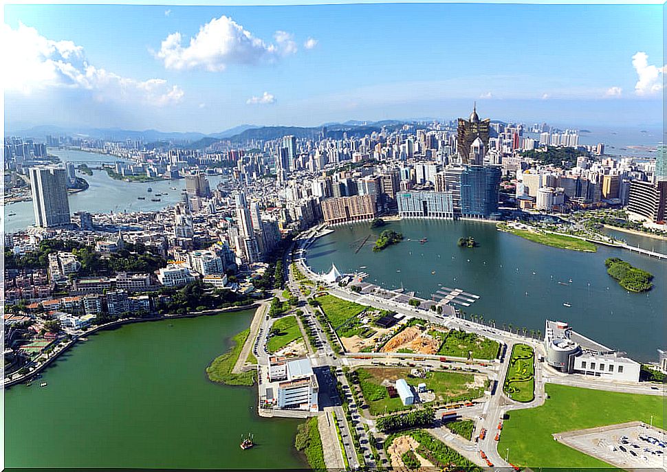 View from the Macau tower