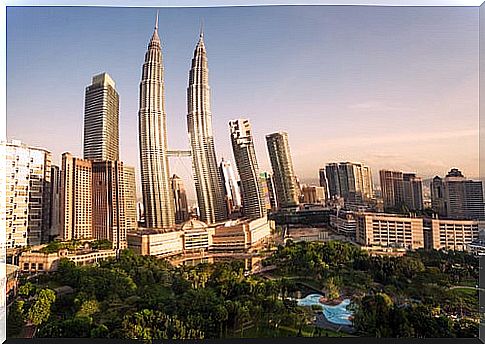 Skyscrapers in Kuala Lumpur