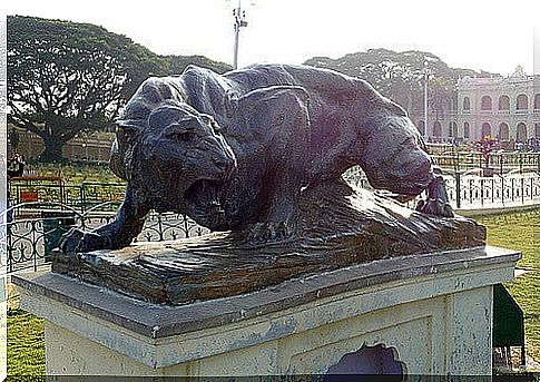 Mysore Palace Gardens