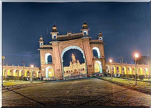 Night in Mysore Palace