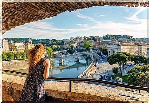 Tourist in Rome