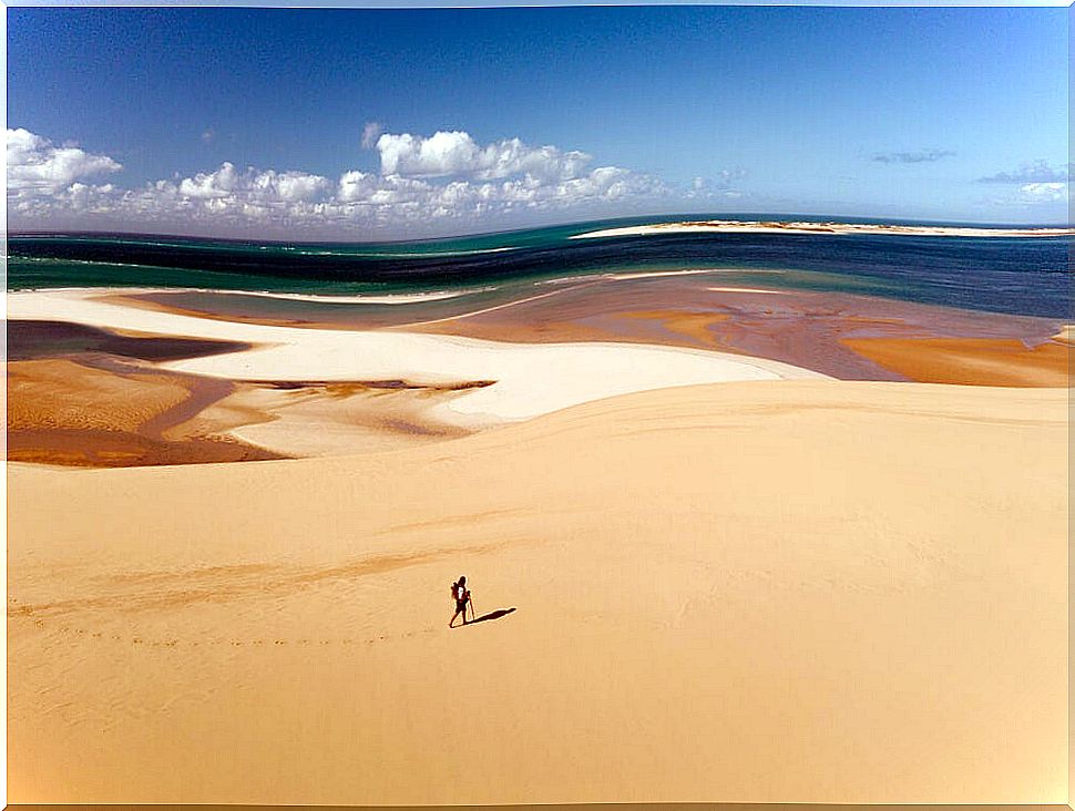 Beaches of Barazuto Island in Mozambique, one of the underrated destinations