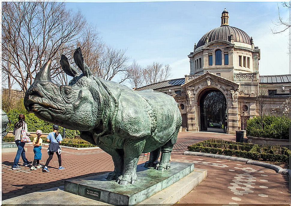 The Bronx Zoo, one of the largest in the world