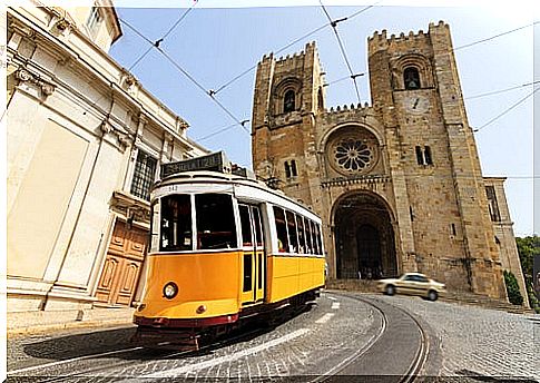 Lisbon tram