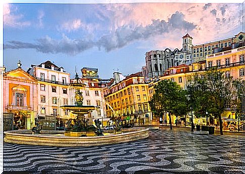 Rocío Square in Lisbon