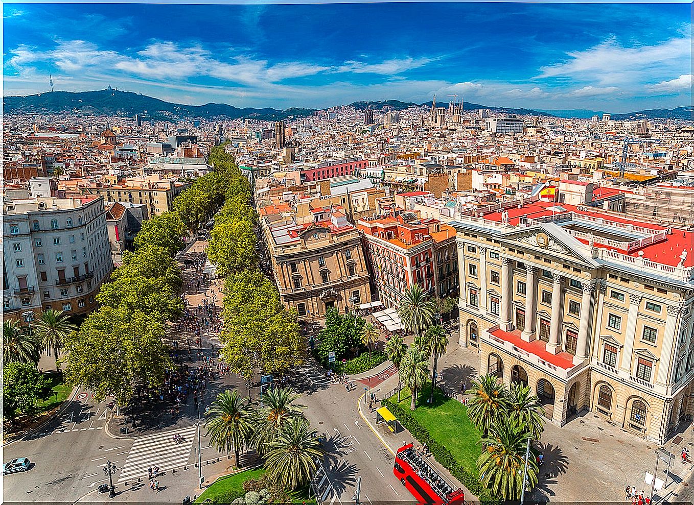 View of barcelona