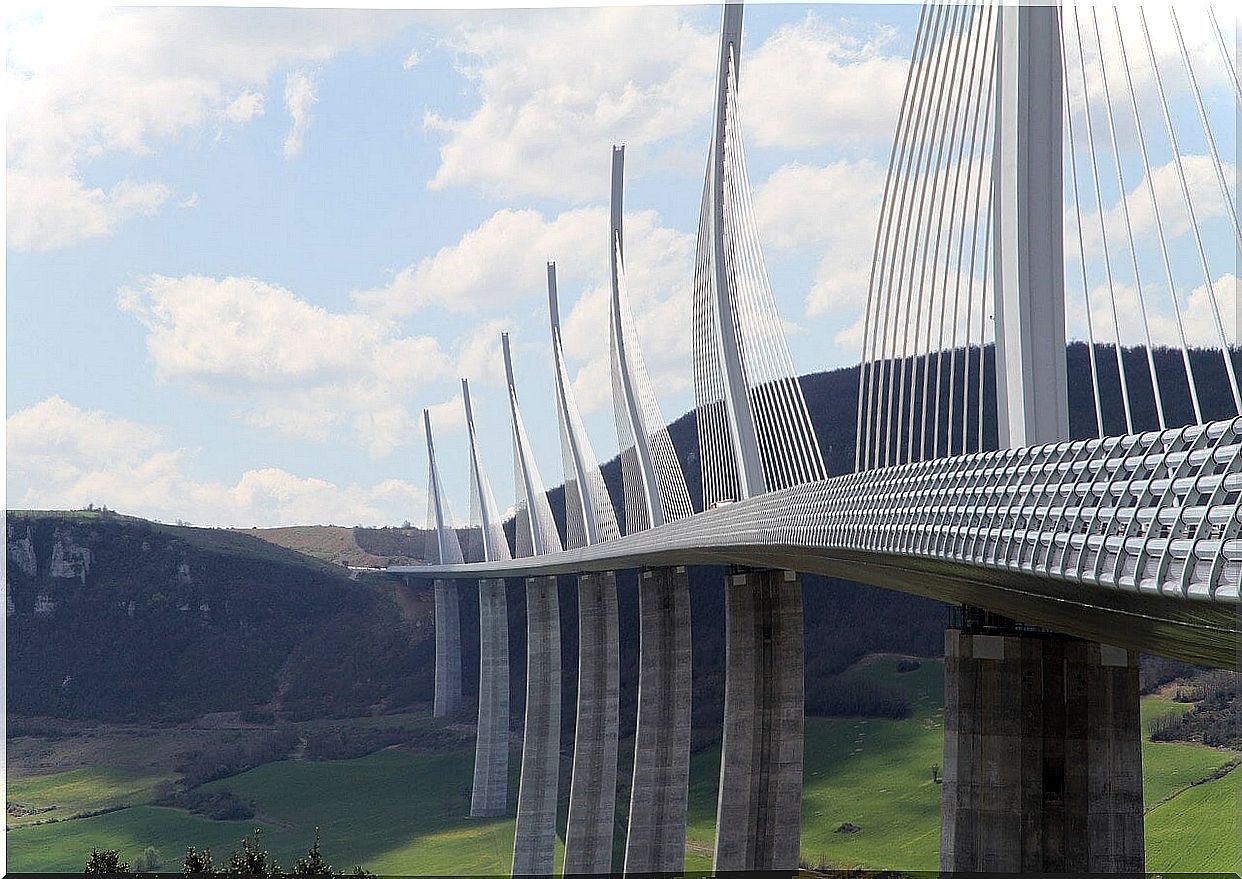 Pillars of the viaduct