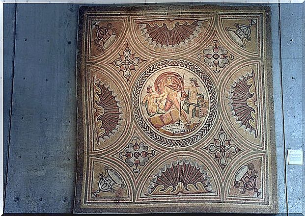 Roman mosaic