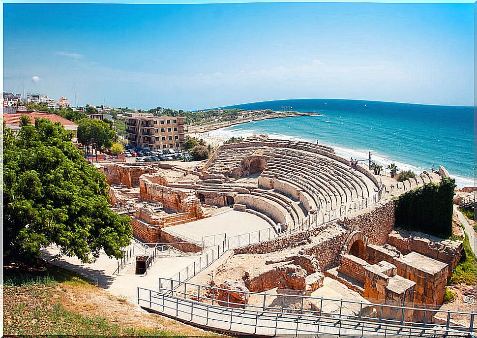 Amphitheater of Roman Tarragona in Catalonia