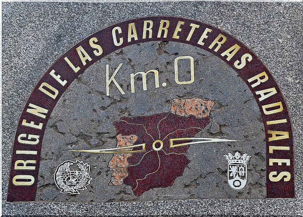 The origin of the numbering of the roads in Spain