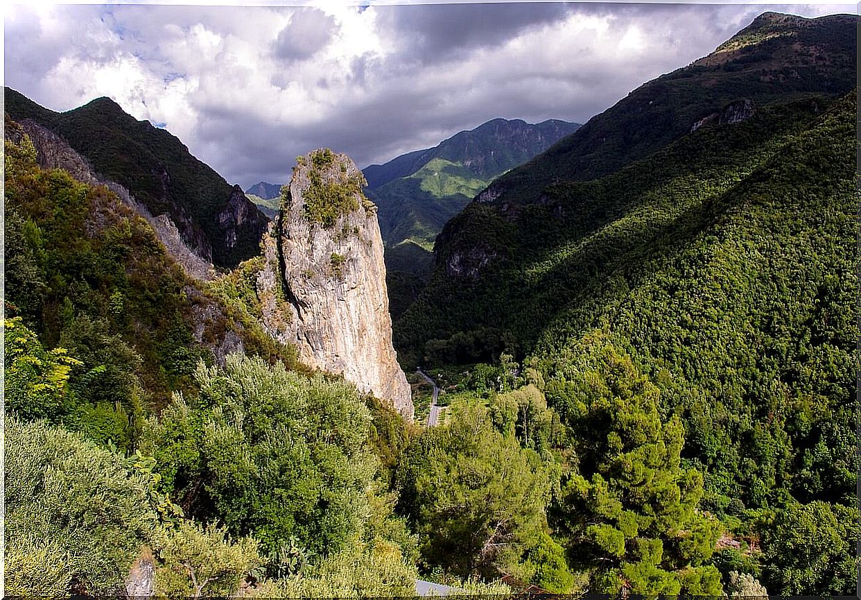 Landscape of the Pollino National Park